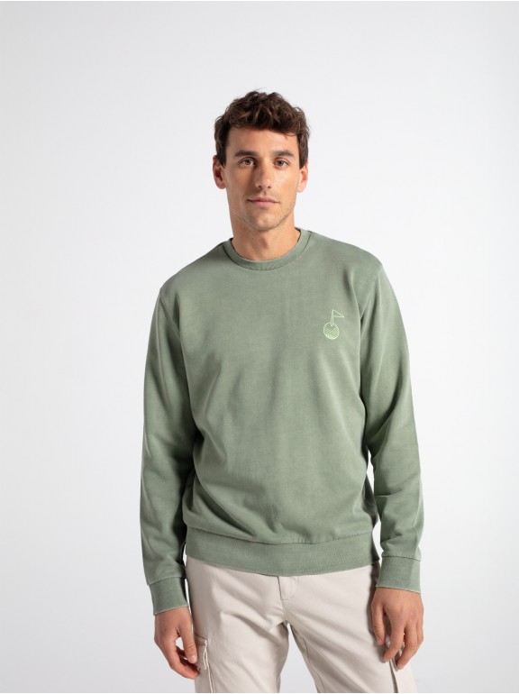 Sudadera 100% algodón golf